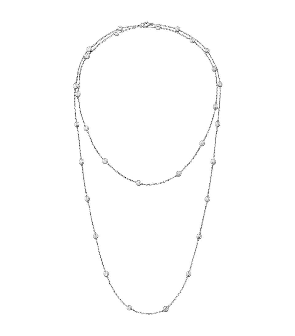 Cartier White Gold LOVE Multi-Wear Necklace White Gold