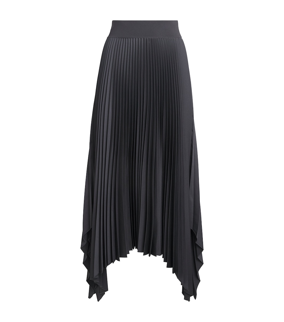 Plissé Ade Midi Skirt