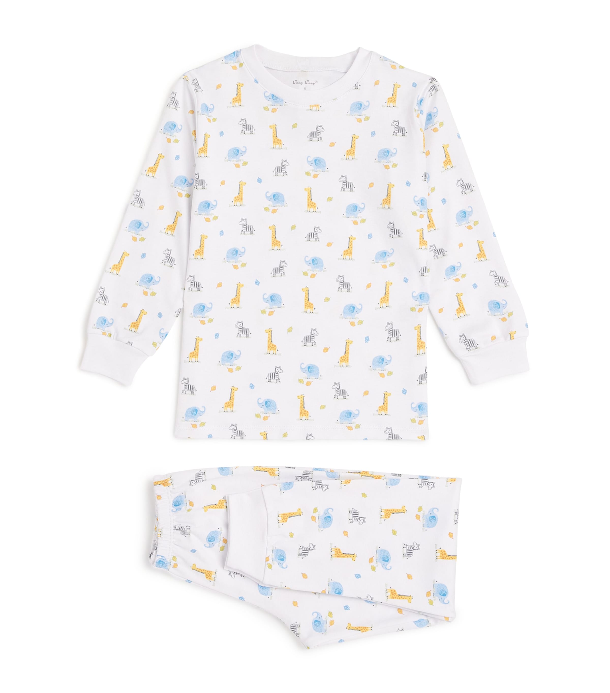 Pima Cotton Long-Sleeve Pyjamas (2-6 Years)