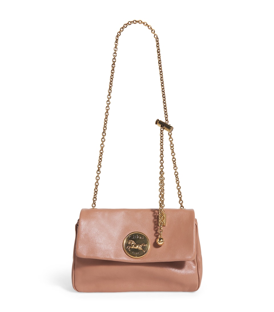 Medium Leather Heritage Shoulder Bag