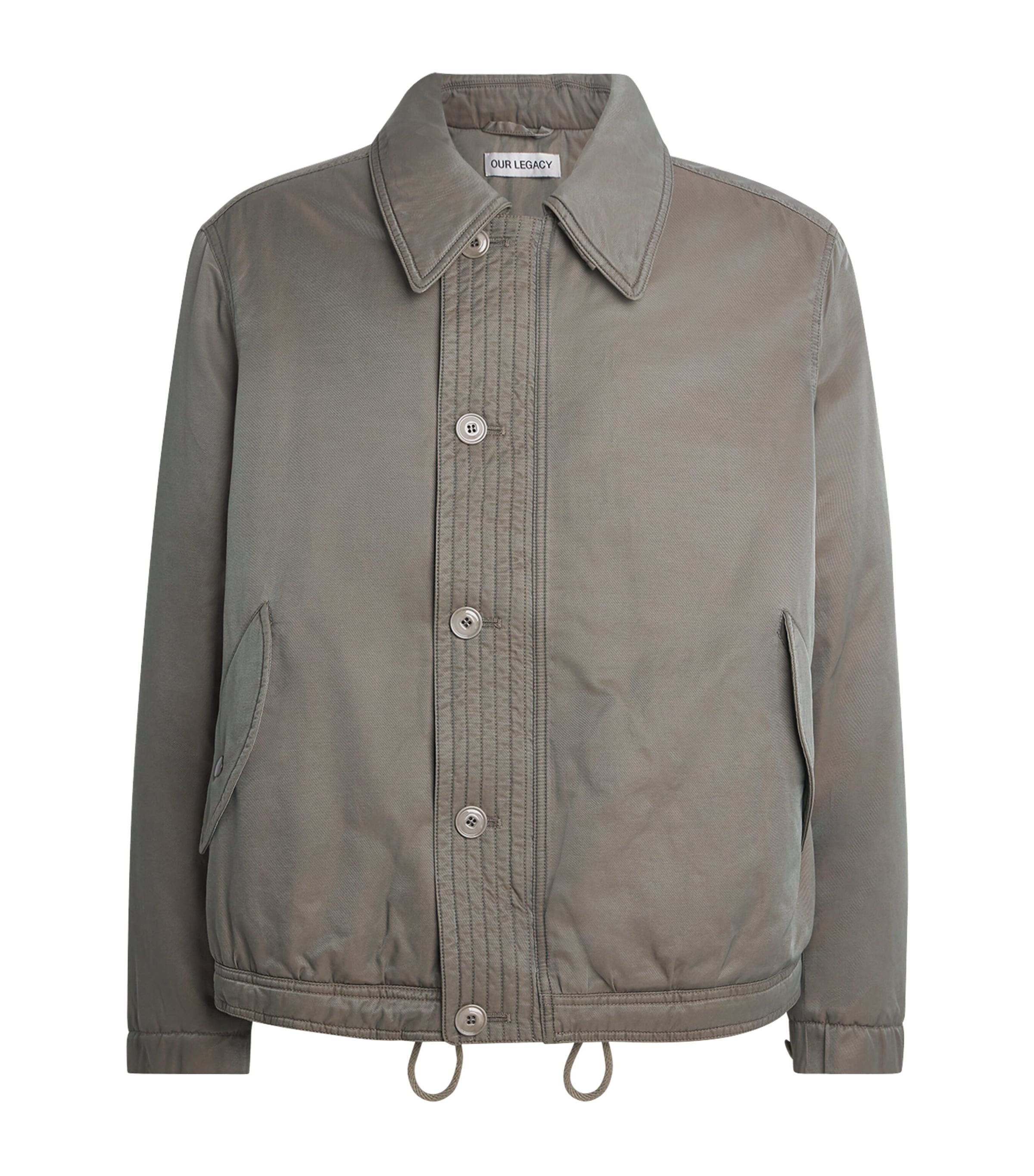 Cotton-Blend Auto Jacket