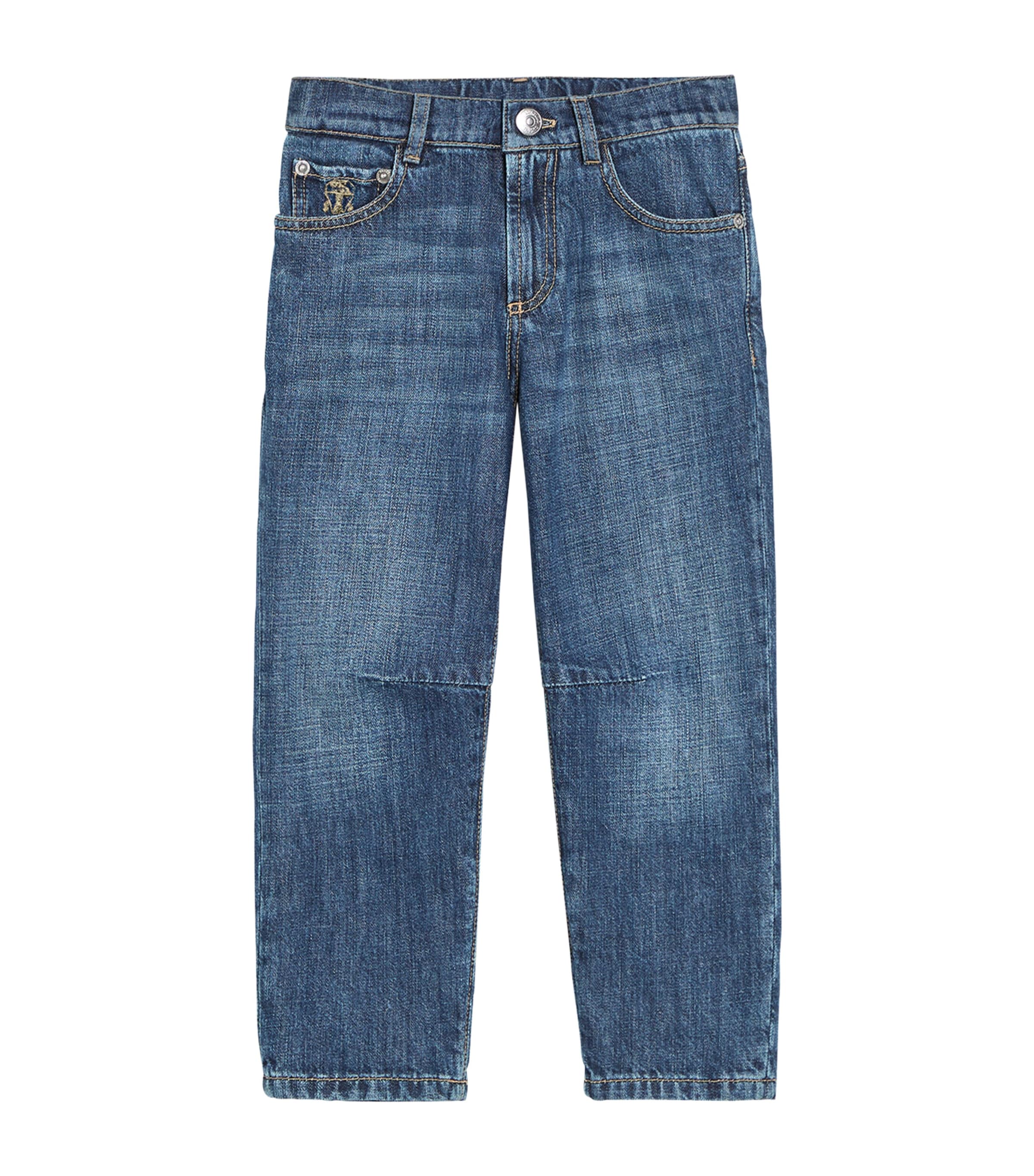 Brunello Cucinelli Kids Lightweight Straight Jeans (4-6 Years)