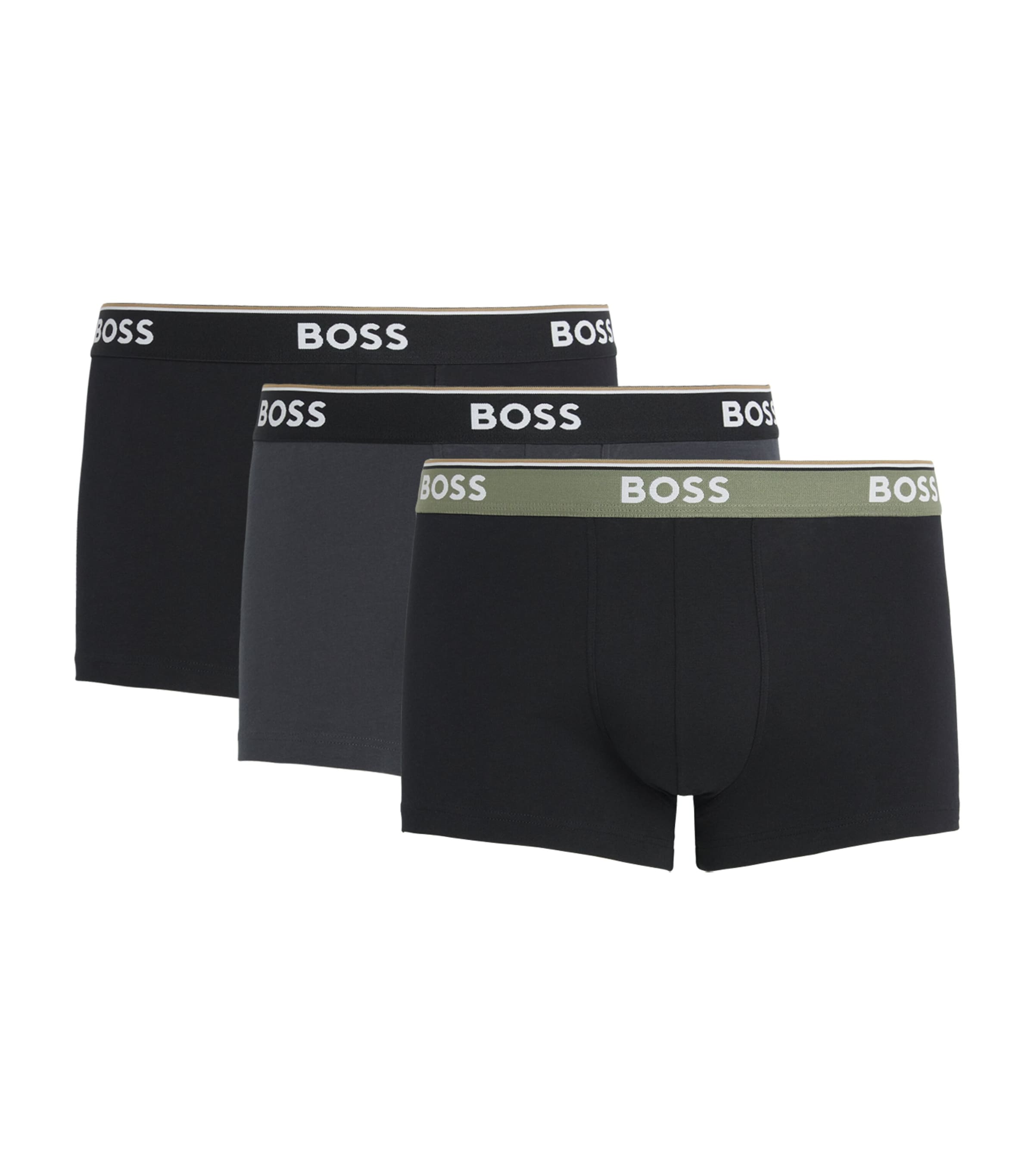 Stretch-Cotton Power Trunks (Pack of 3)