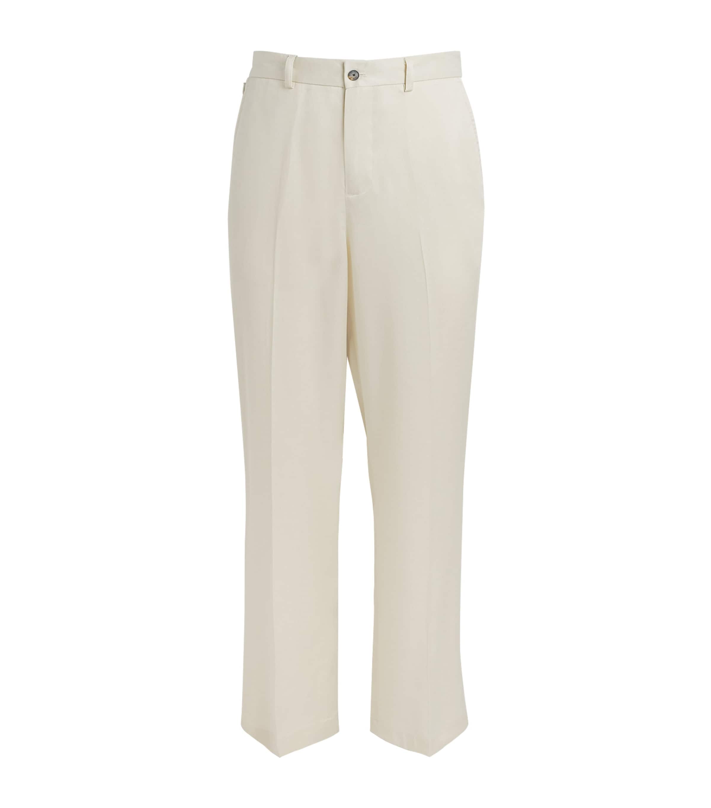 Malbon Golf Mens La Perla Trousers Cream