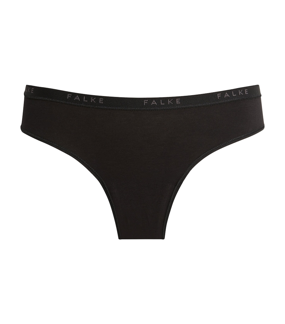 Falke Womens Daily Comfort Briefs Black