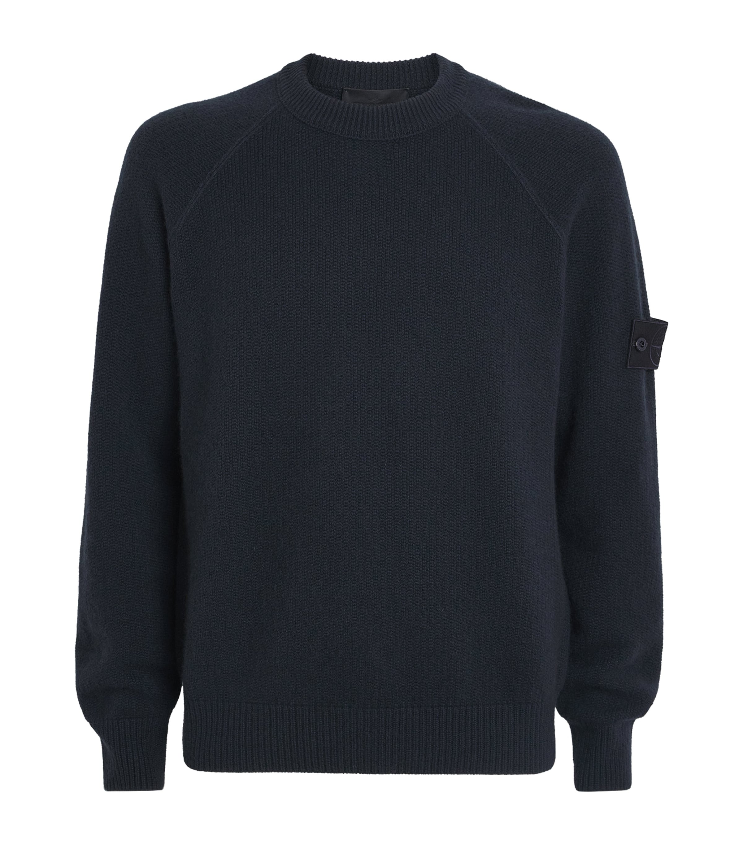 GHOST PIECE Cashmere Crew-Neck Sweater