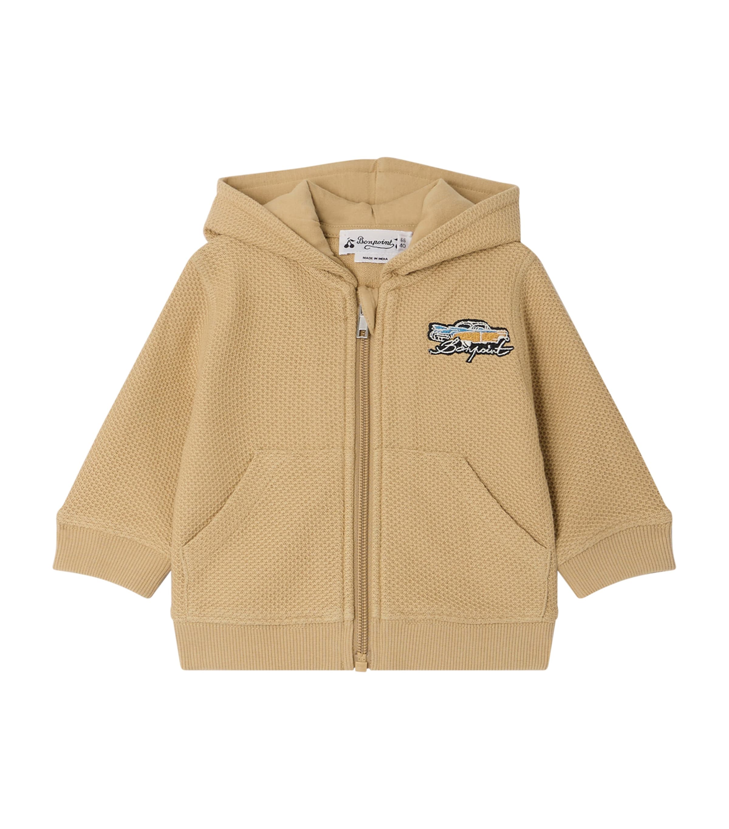 Cotton Embroidered Hoodie (6-18 Months)