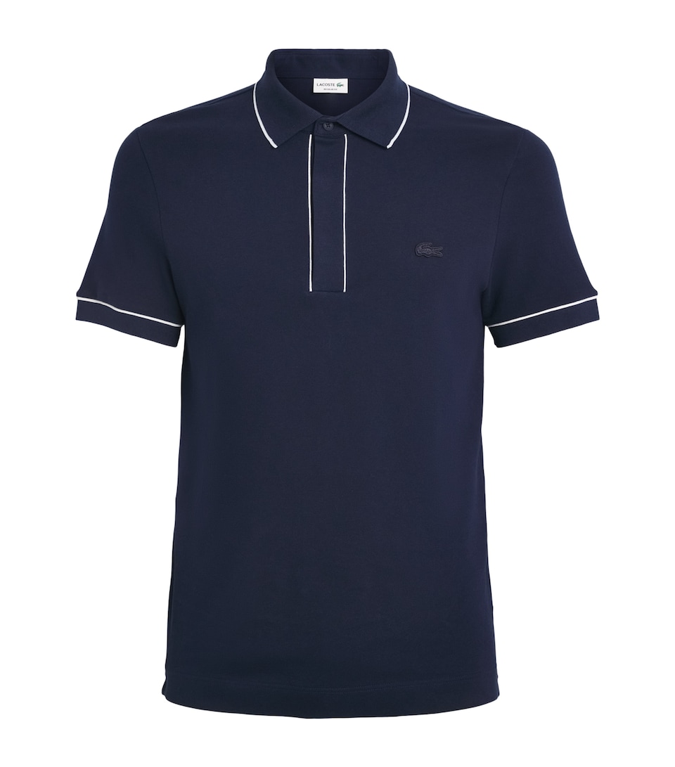 Lacoste Mens Cotton Original Polo Shirt Navy Blue