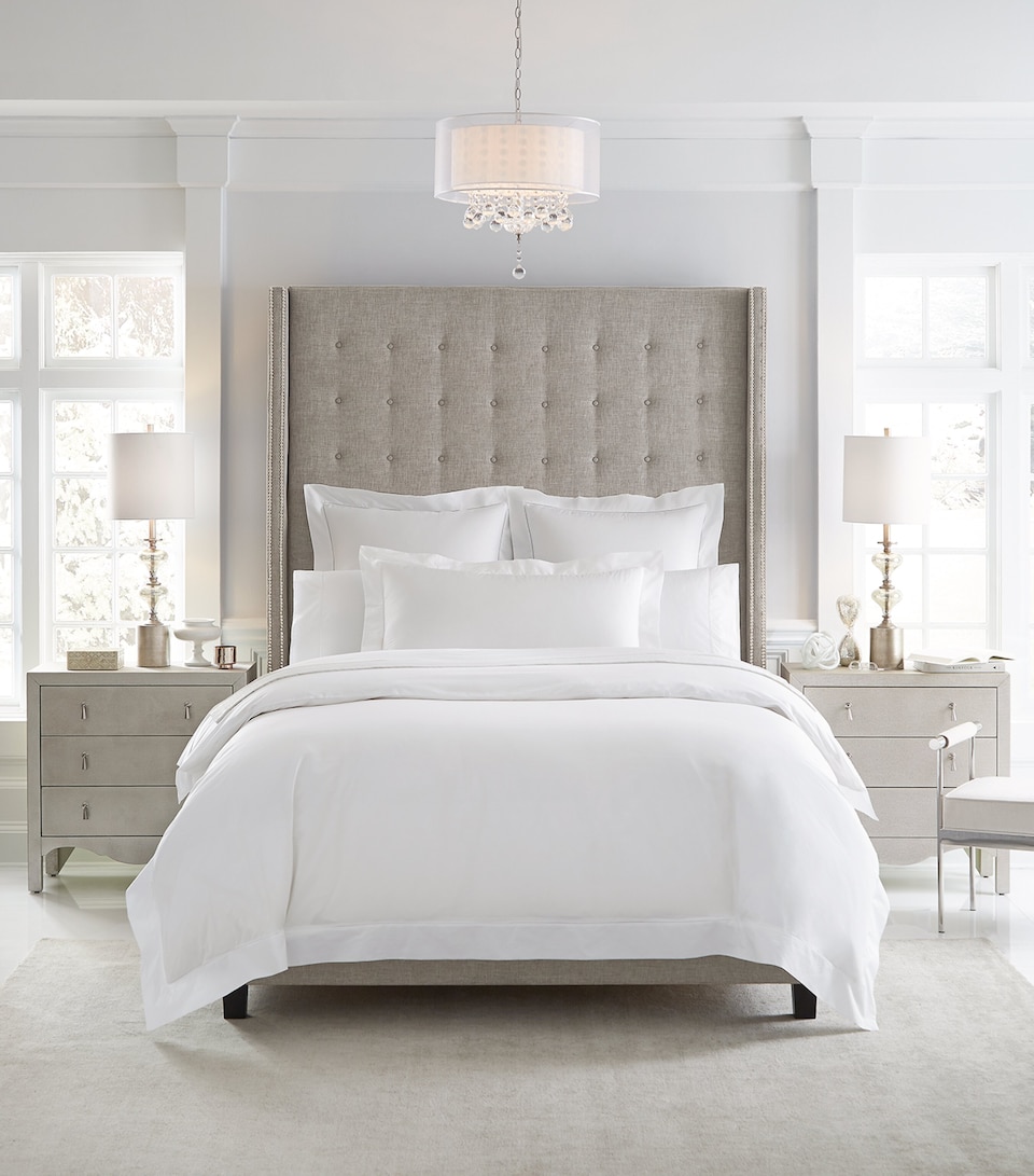 Sferra Giza 45 Super King Duvet Cover (260cm x 220cm) White