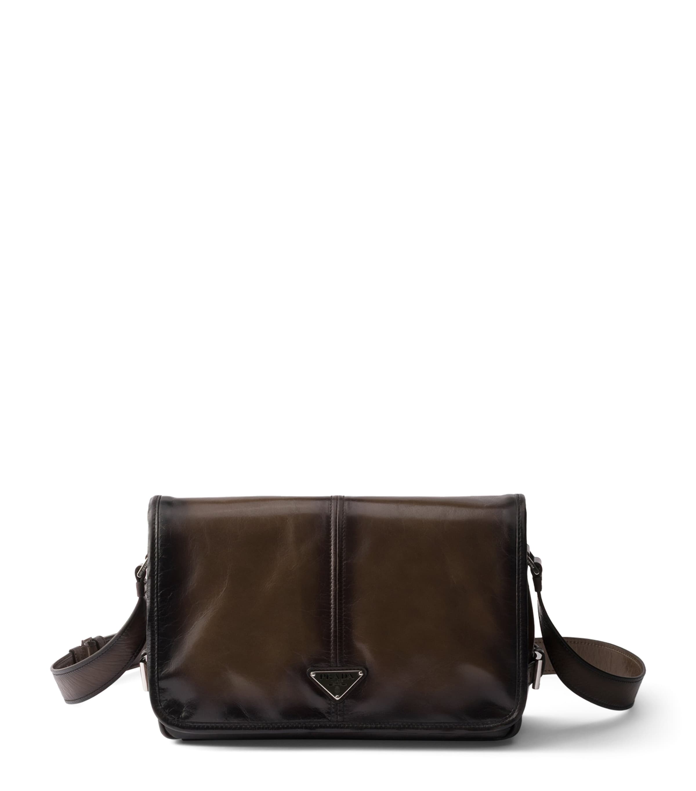 Antiqued Leather Shoulder Bag