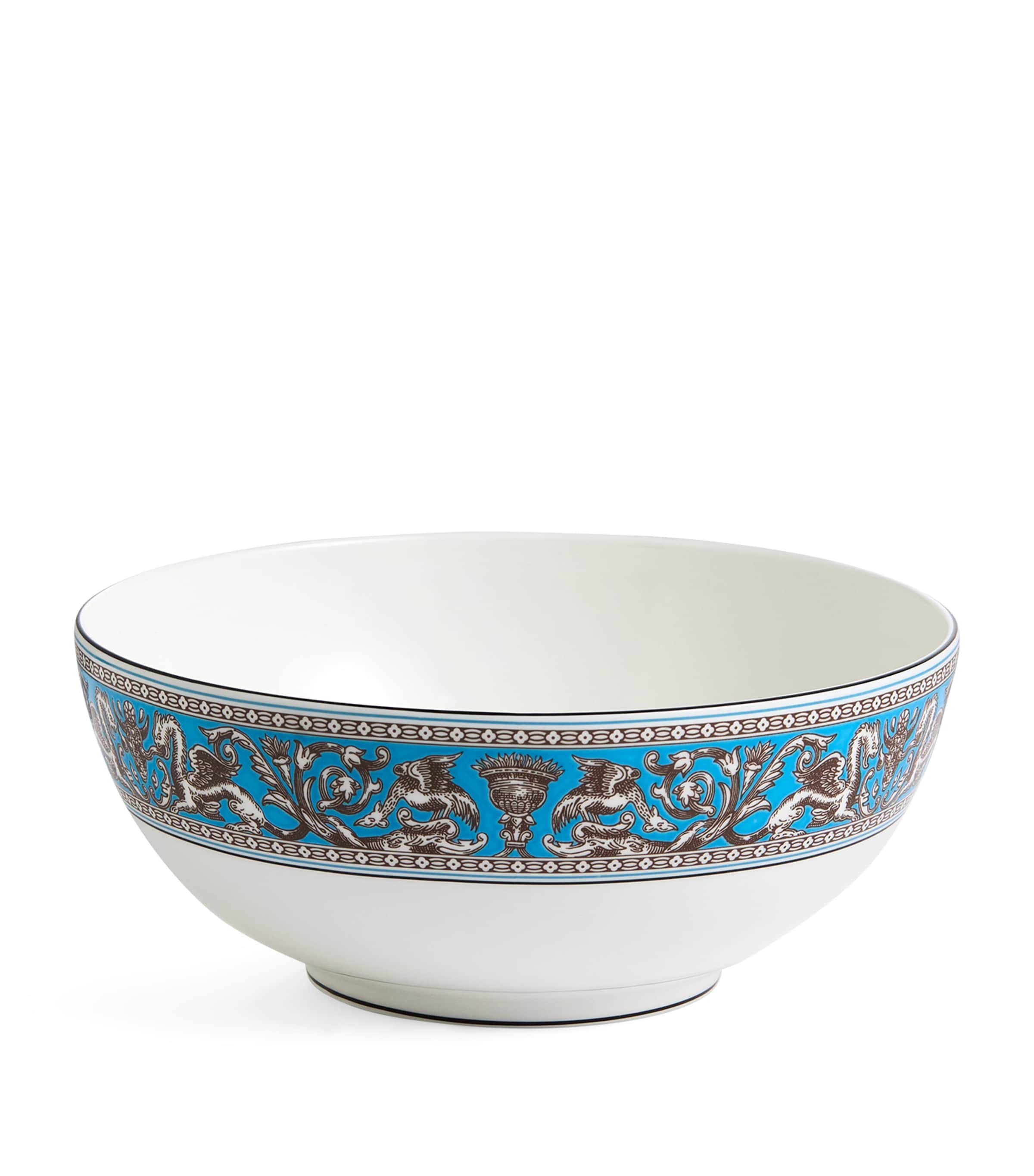 Florentine Turquoise Bowl (18cm)