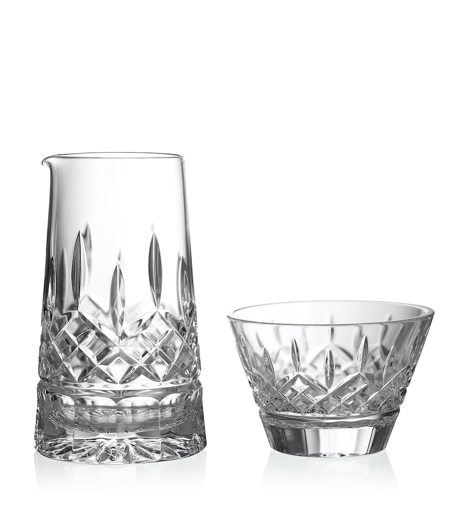 Waterford Lismore Sugar and Cream Set Clear