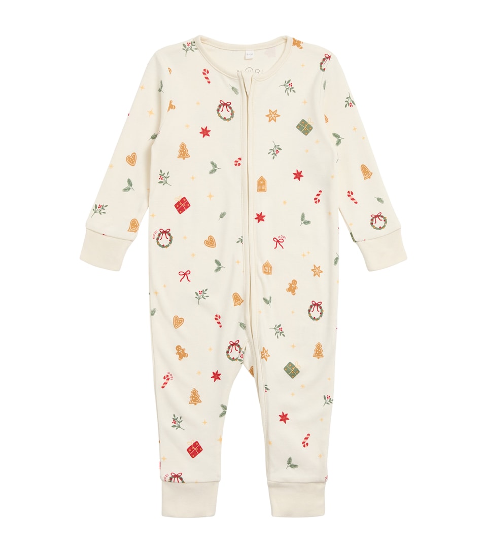 Christmas Print Sleepsuit (3-36 Months)