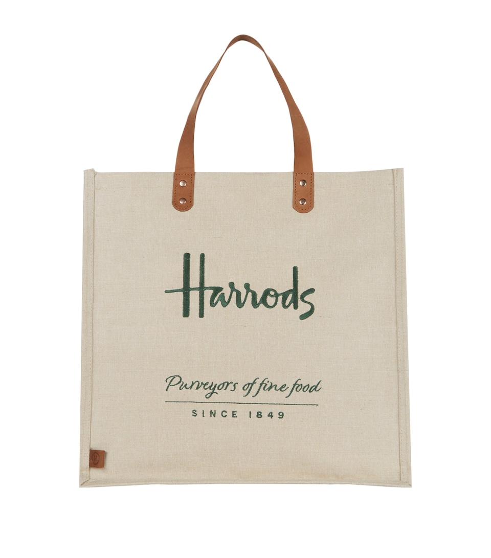 Jute, Cotton Food Halls Shopper Bag