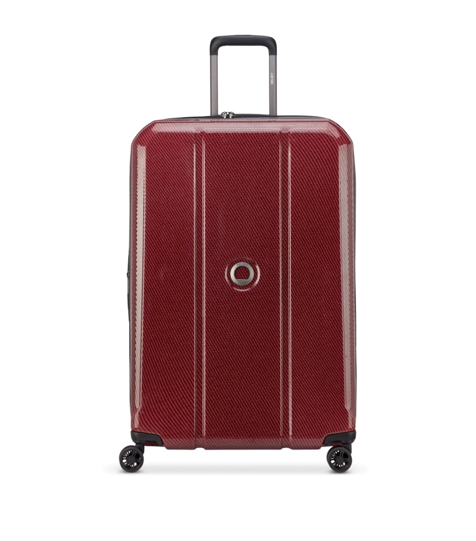 Delsey Helium Ultimate Hardside Check-In Suitcase (76cm) Burgundy
