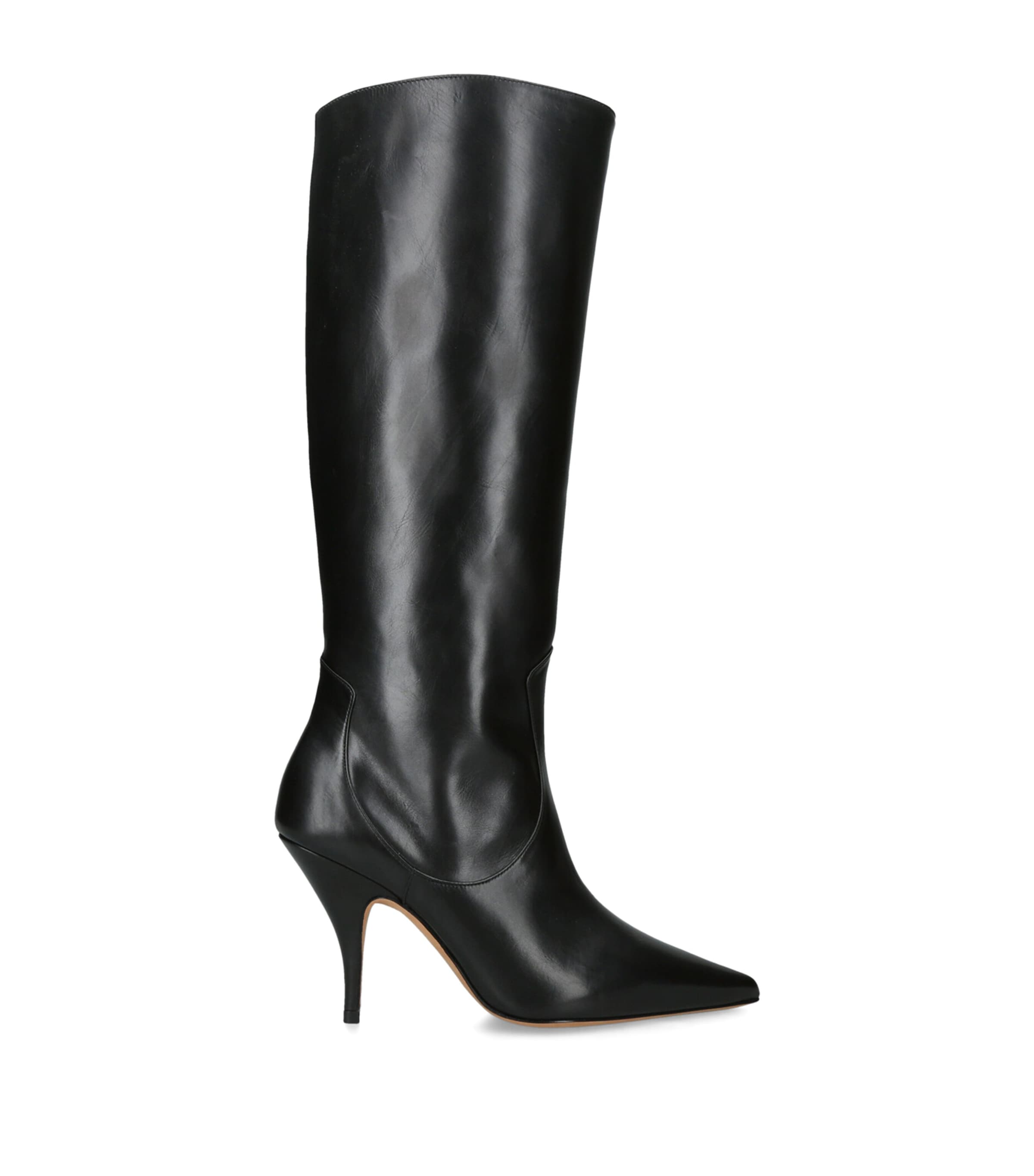 Jude Leather Theresa Knee-High Boots 100 Black