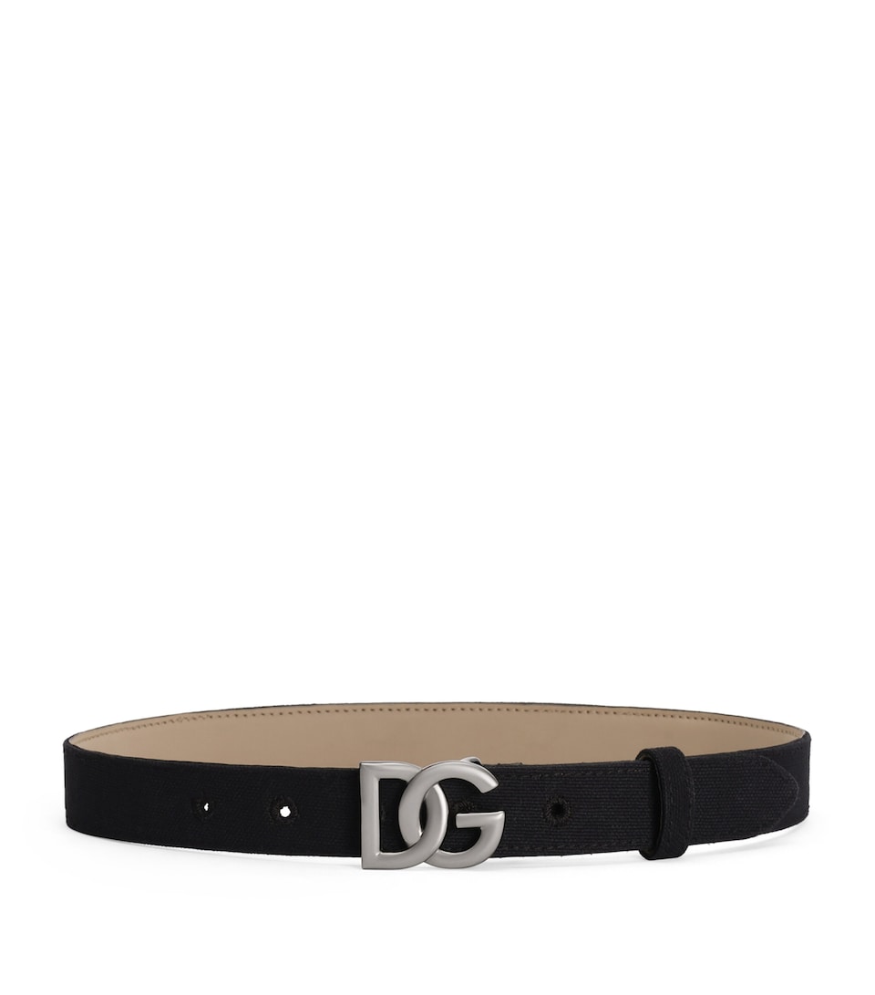Leather Logo Belt