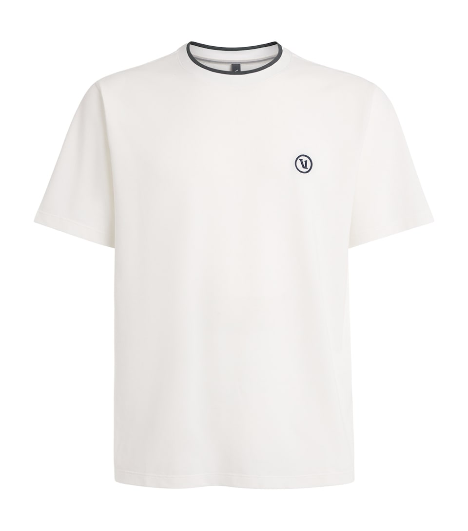 VUORI Mens Logo Gamepoint T-Shirt Wht White