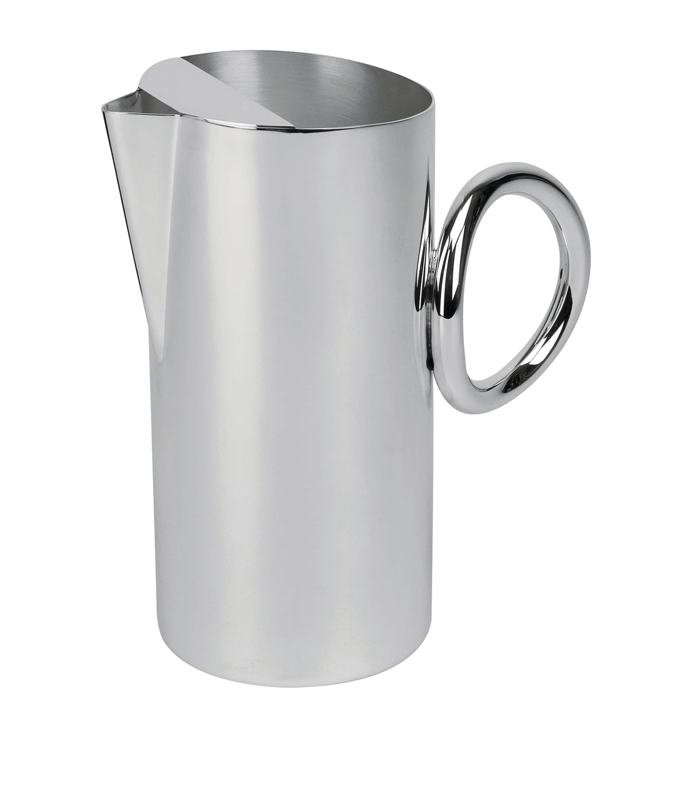 Silver-Plated Vertigo Water Jug