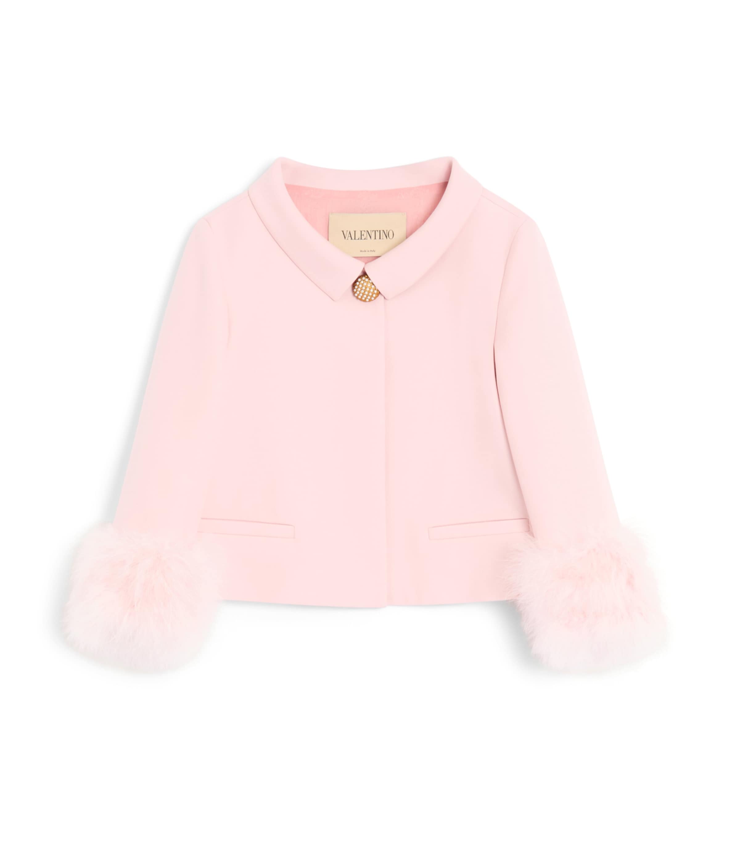 Crepe Cropped Jacket