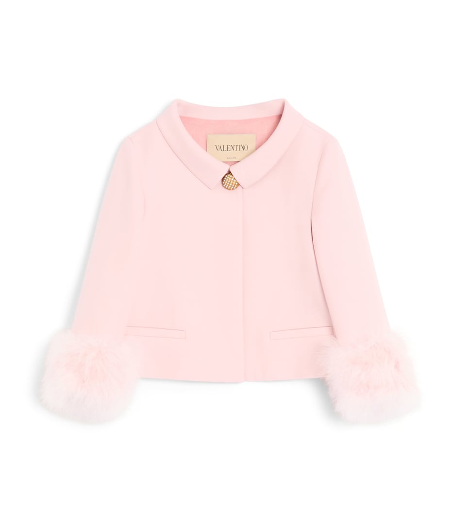 Crepe Cropped Jacket