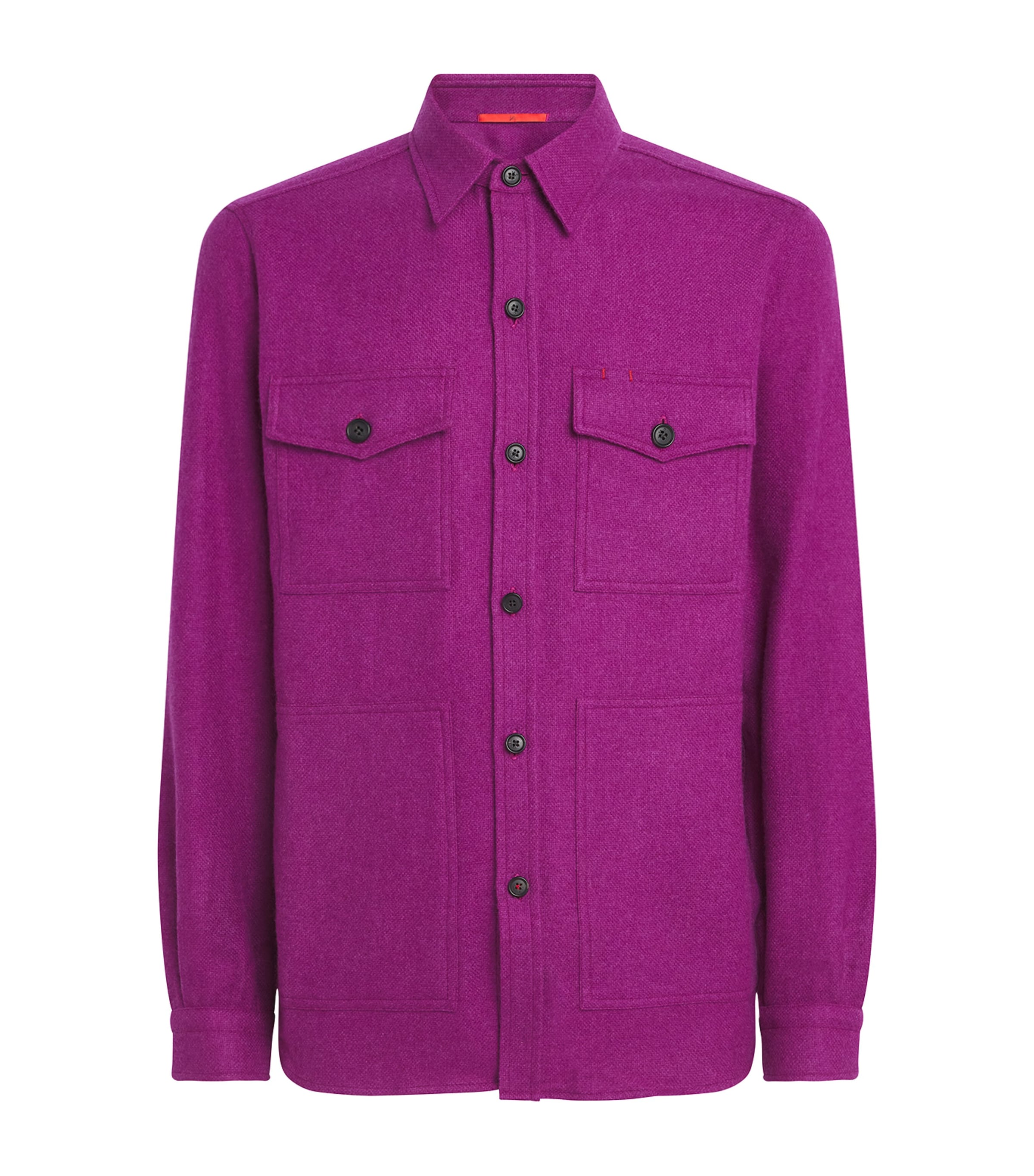 Isaia Mens Cashmere Overshirt