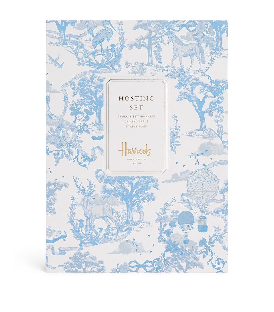 Harrods Toile du Jouy Hosting Set