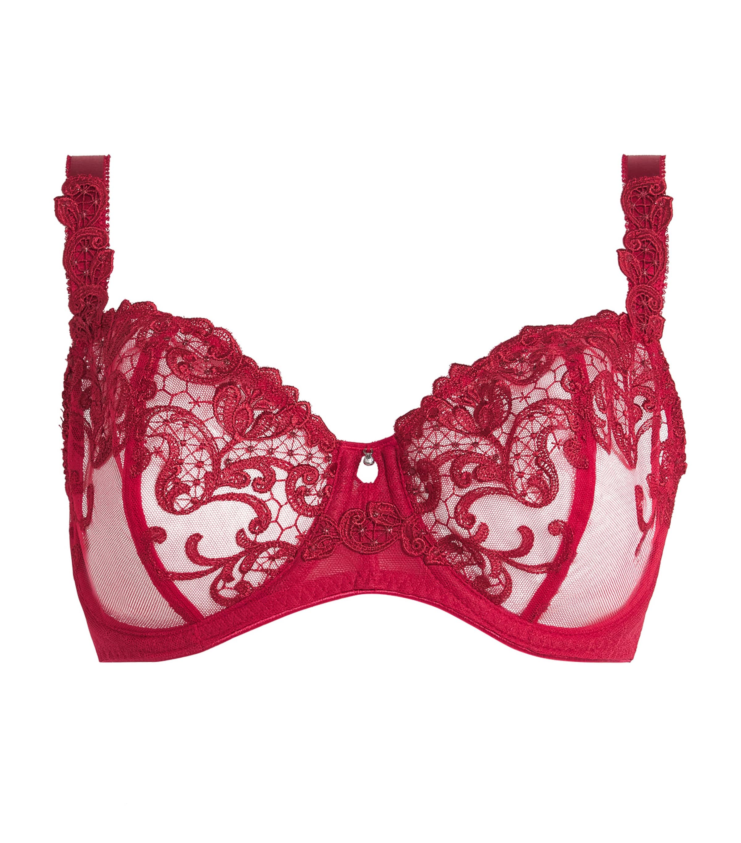 Fantasie Womens Portia Balconette Bra Red Red