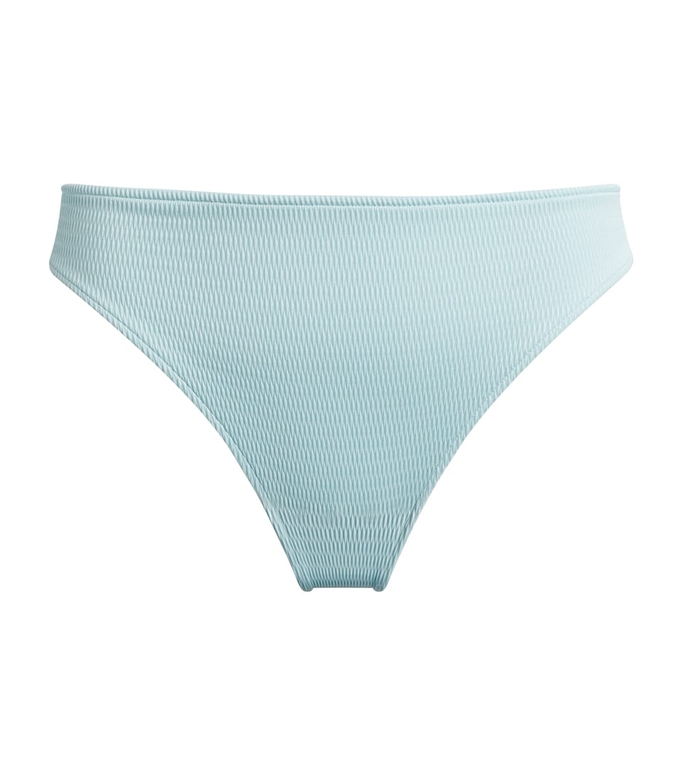 Wolford Womens Textured Bikini Briefs Aqua