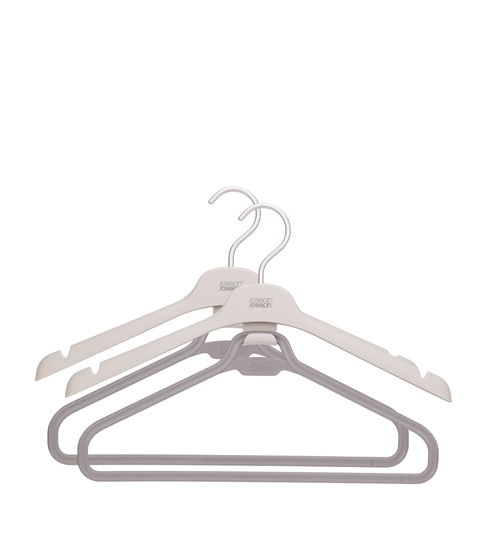 Joseph Joseph Orderly Long Garment Hangers (Set of 2) Ecru