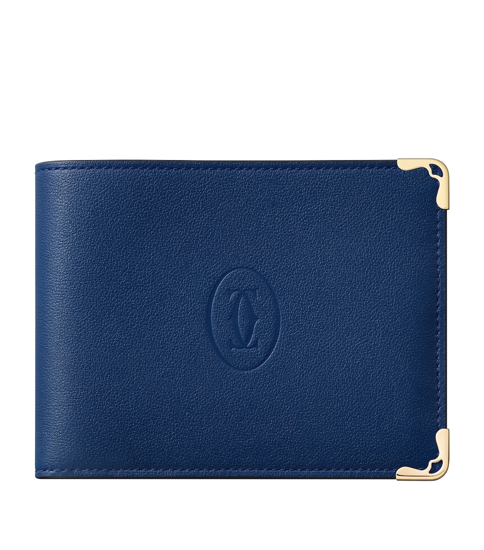 Leather Must de Cartier Bifold Card Holder