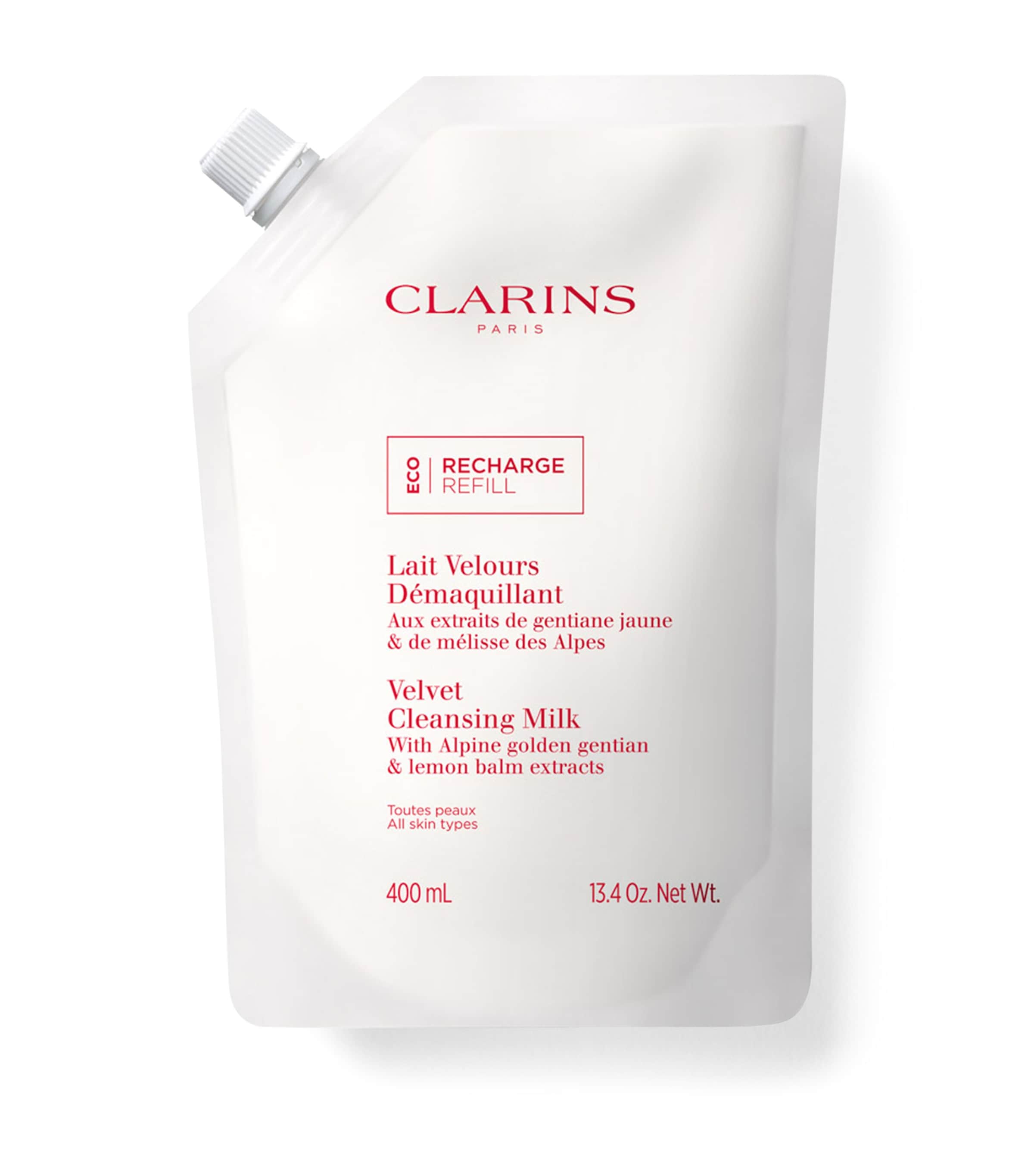 Clarins Velvet Cleansing Milk (400ml) - Refill