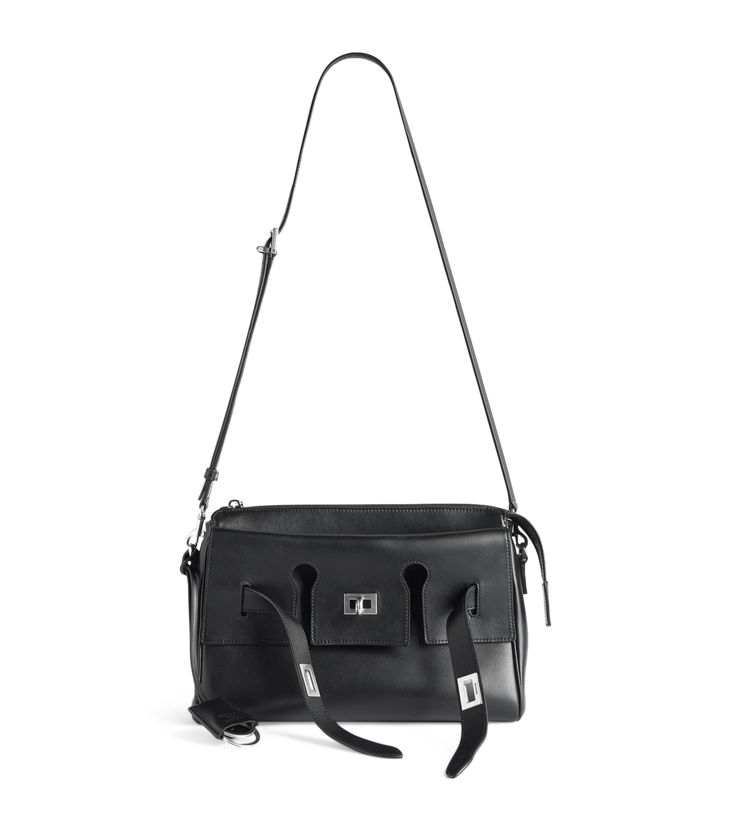 BALENCIAGA エクスプローラー レザー メッセンジャーバッグ 人気