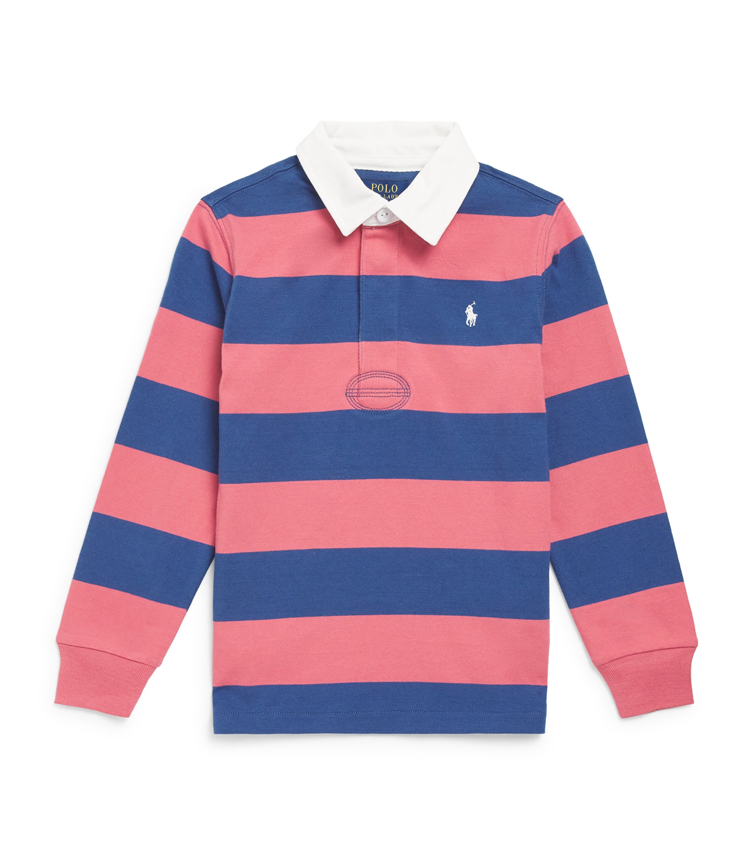 Ralph Lauren Kids Cotton Stripe Rugby Polo Shirt (2-7 Years) Adir Bry/ol