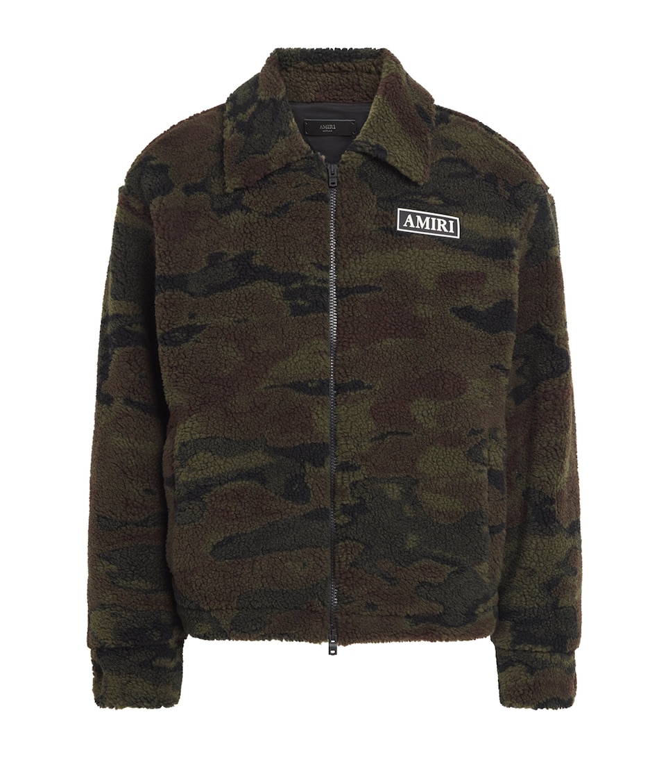Fleece Camouflage Jacket