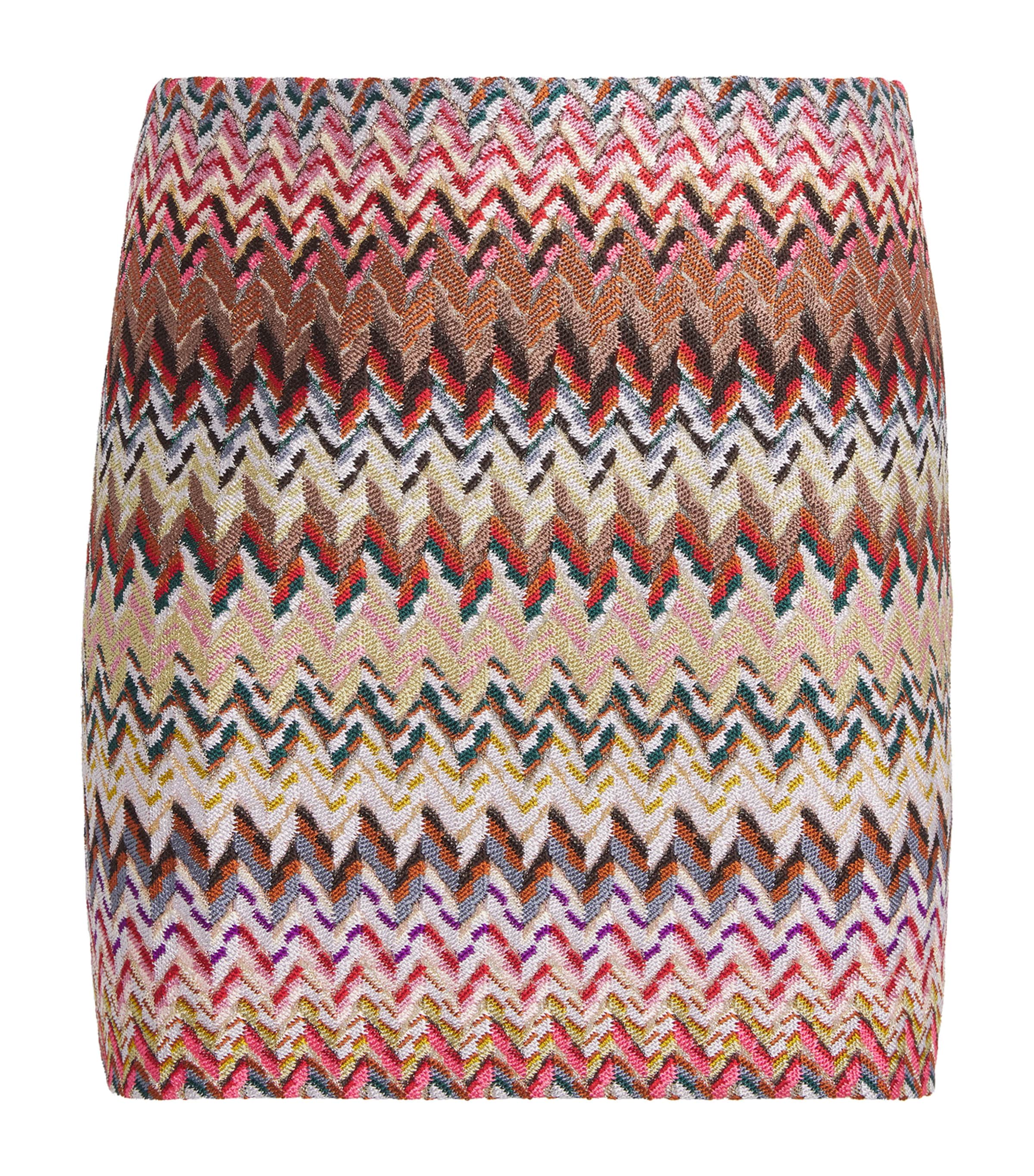 Zigzag Mini Skirt