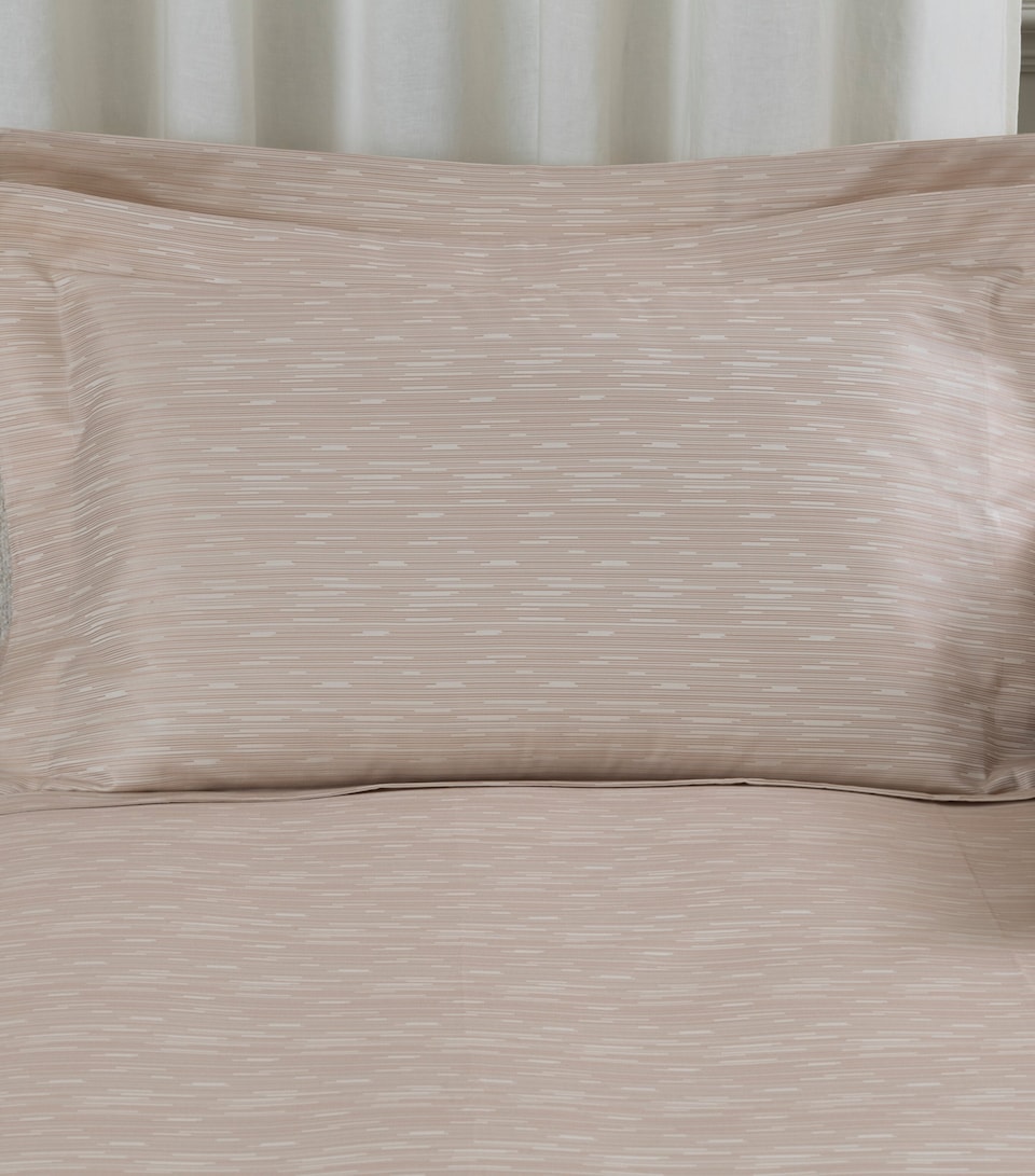 Frette Stardust Jacquard Standard Pillowcase (50cm x 80cm) Vanilla/misty