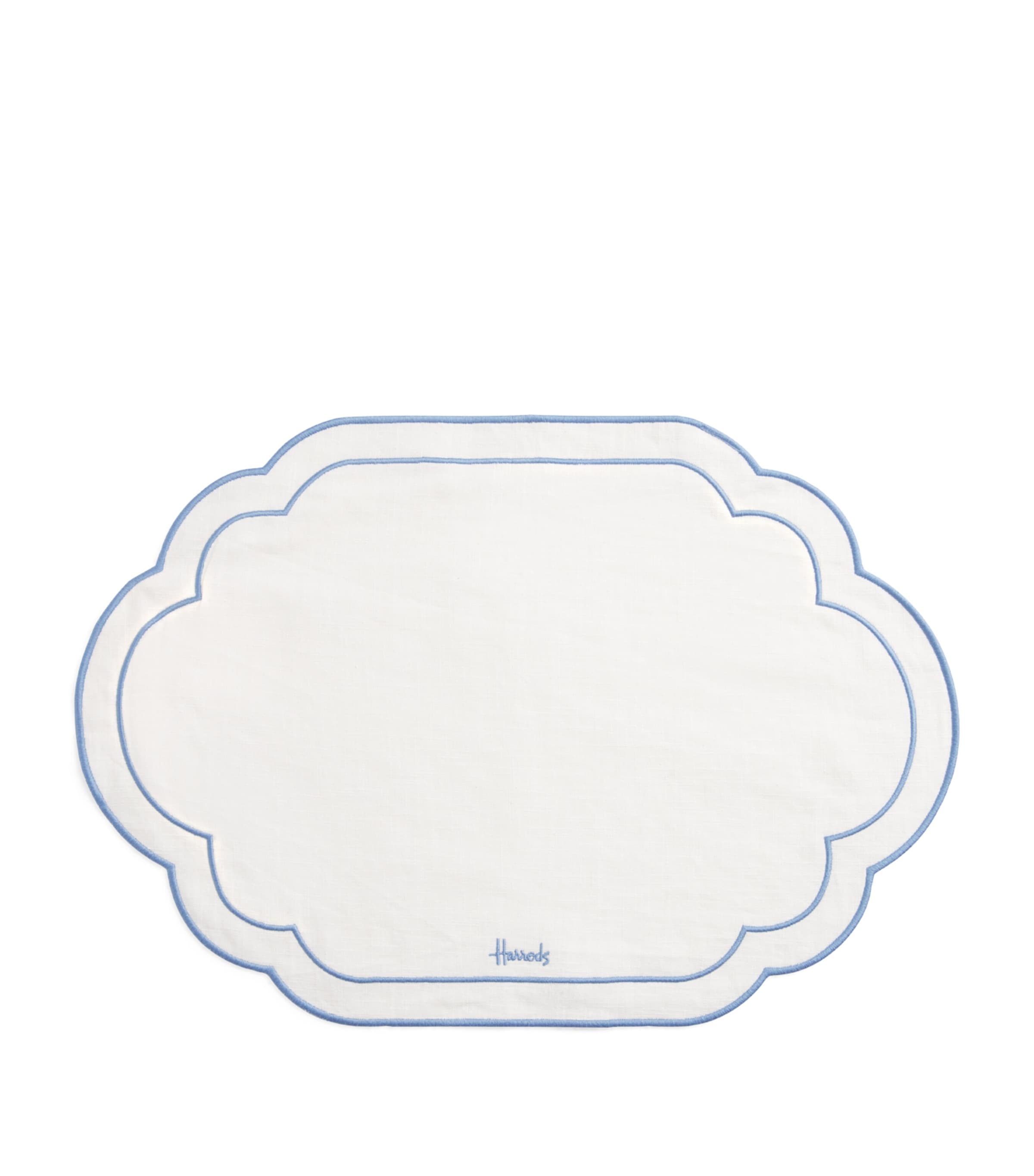 Linen Embroidered Placemat