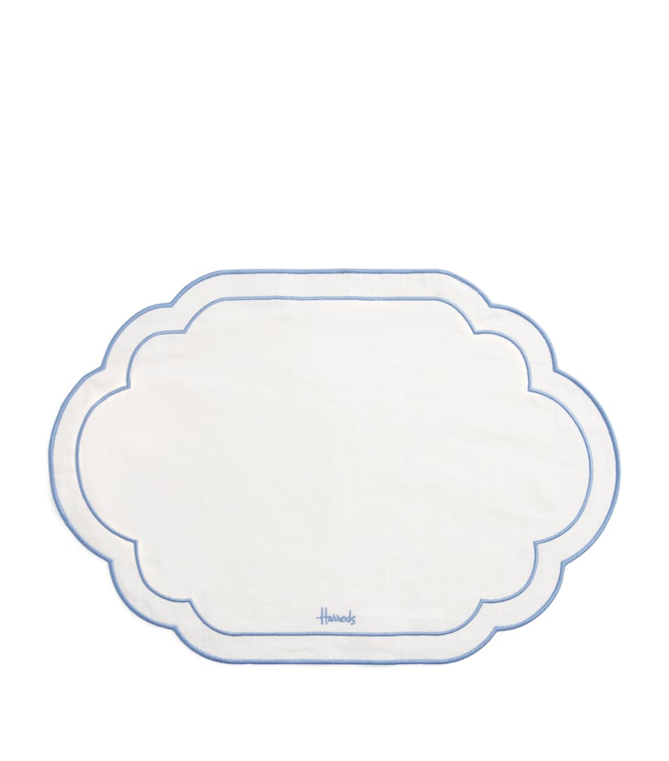 Linen Embroidered Placemat