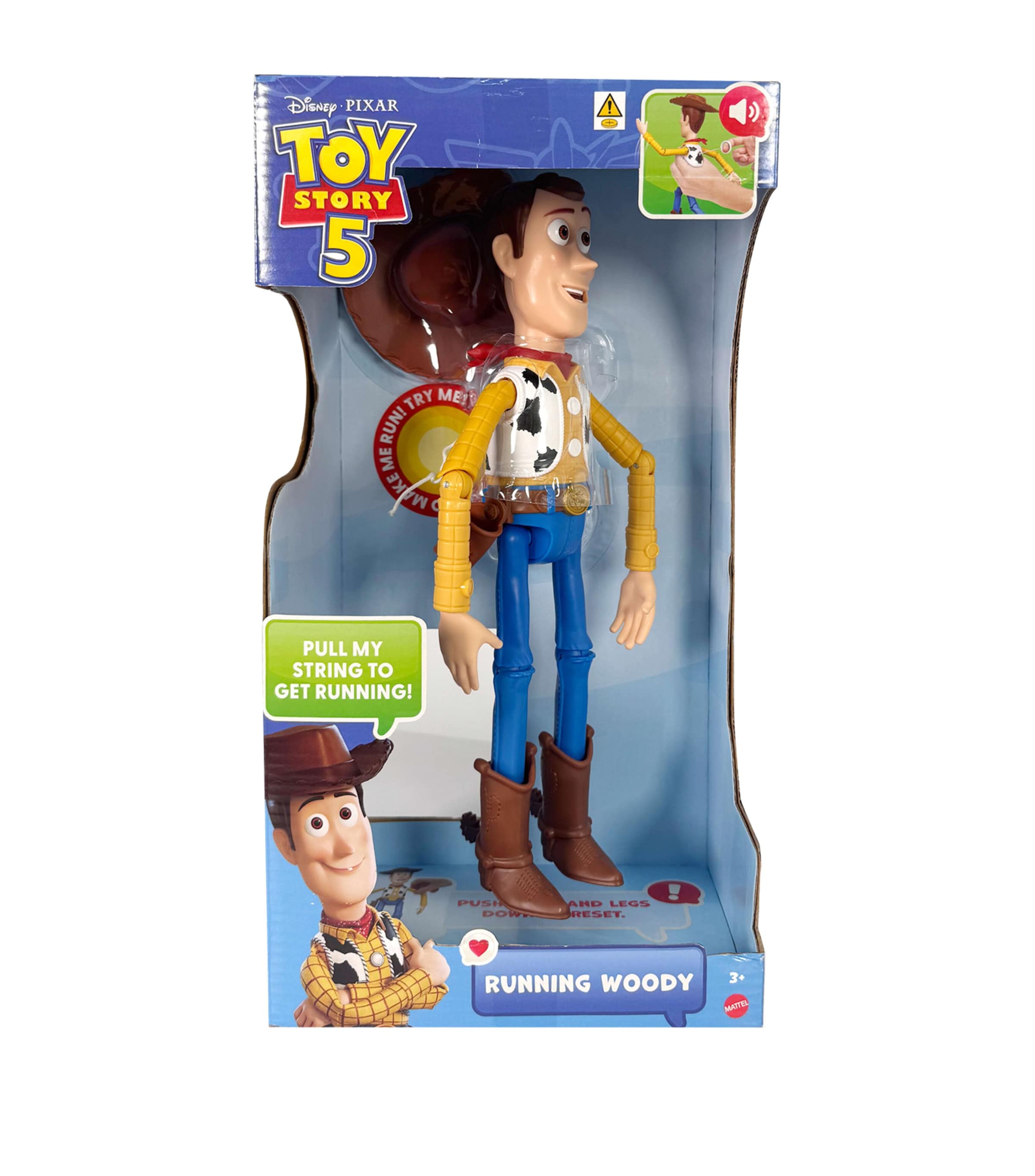 Disney Disney and Pixar Toy Story 5 Running Woody Action Figure (30cm)