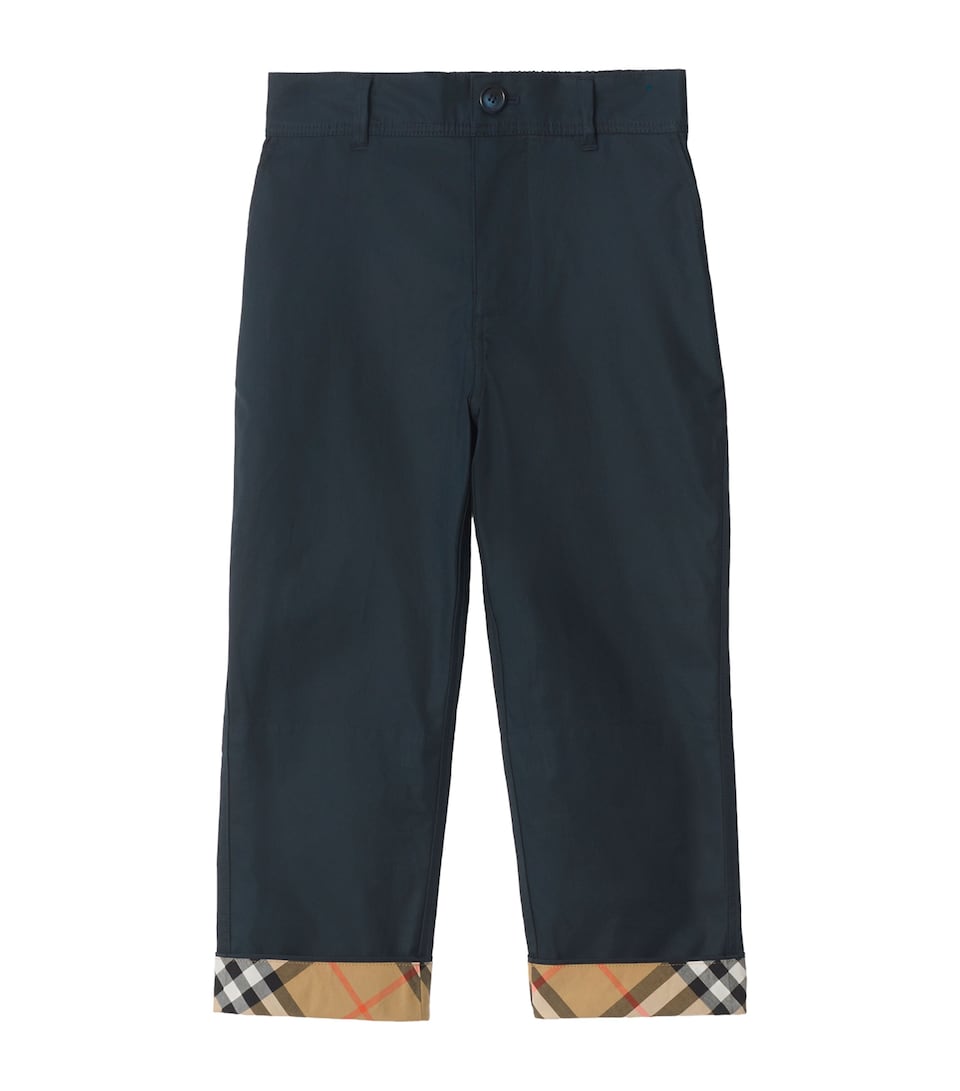 Cotton Turn-Up Trousers (3-12 Years)