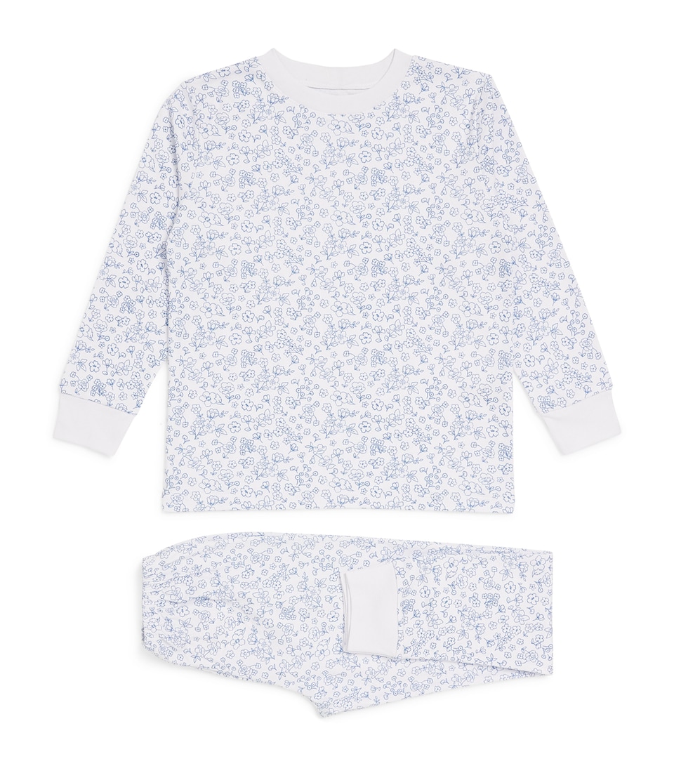 Pima Cotton Floral Pyjamas (2-6 Years)
