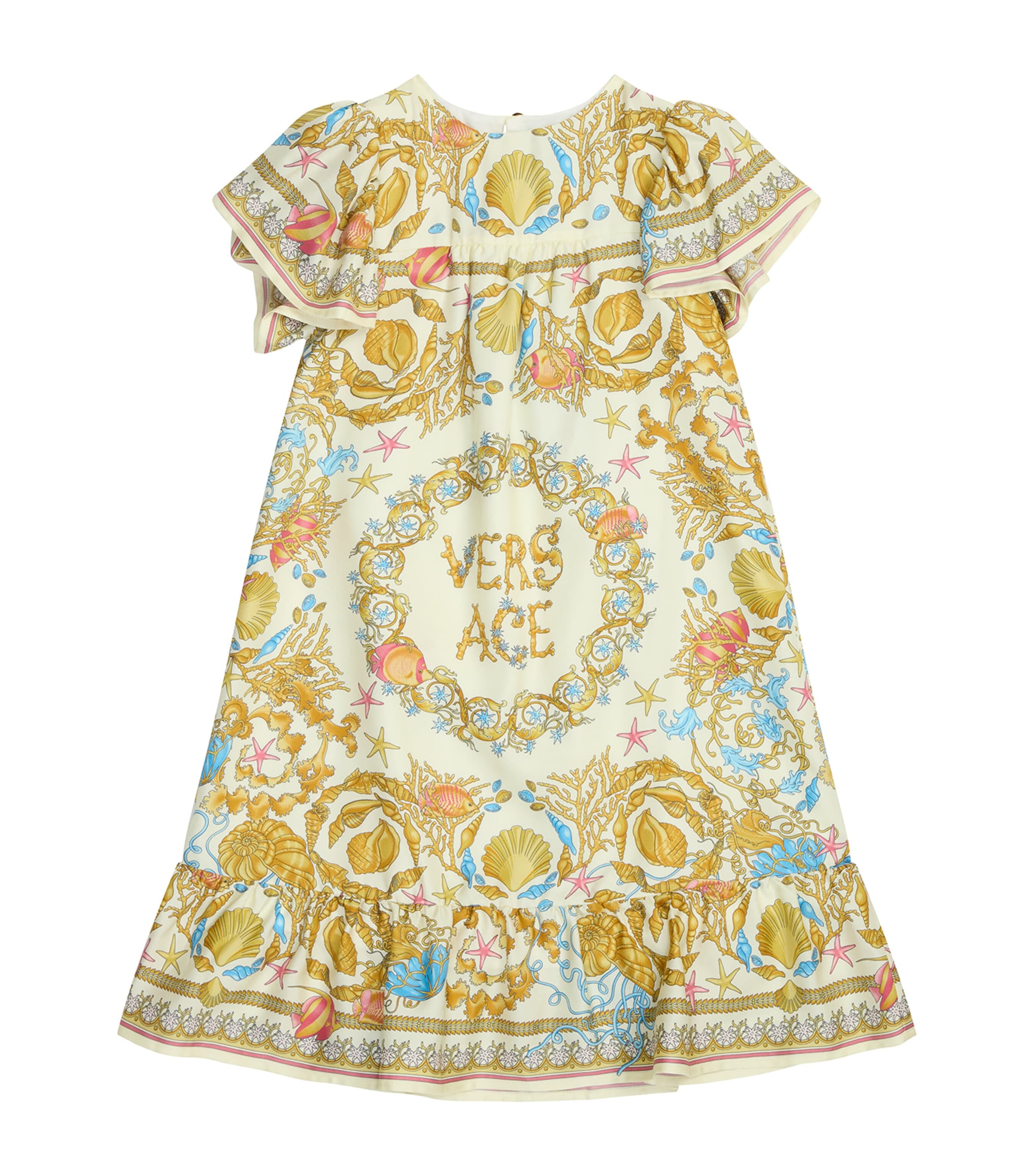 Silk Underwater Barocco Dress  (6-12 Years)