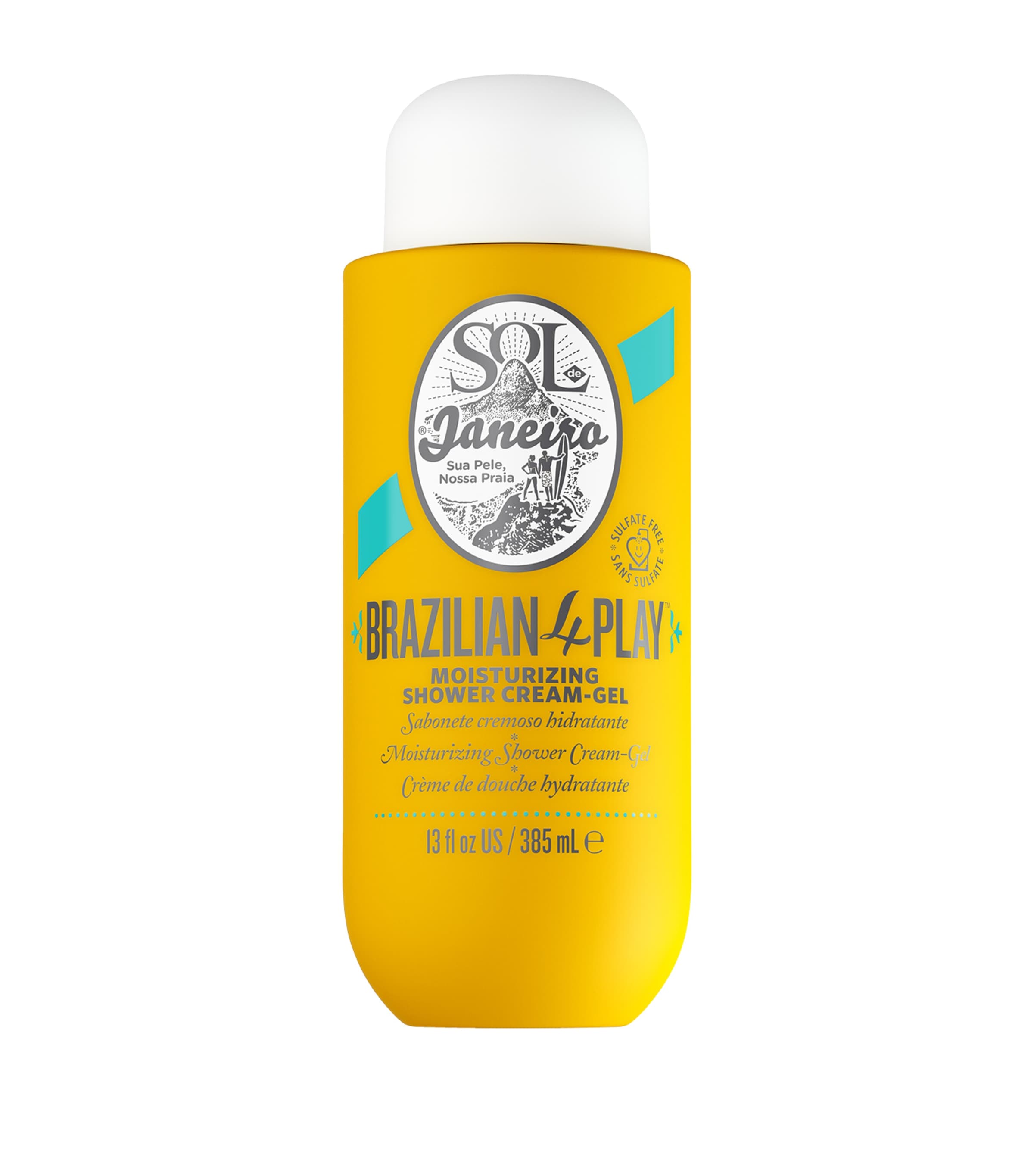 SOL DE JANEIRO Brazilian 4 Play Moisturizing Shower Cream-Gel (385ml)