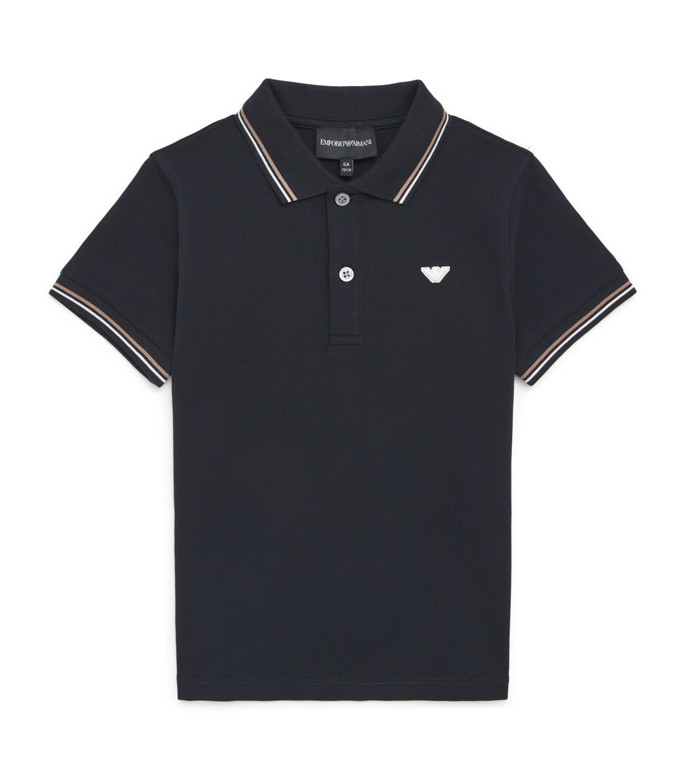 Stretch-Cotton Logo Polo Shirt (4-16 Years)