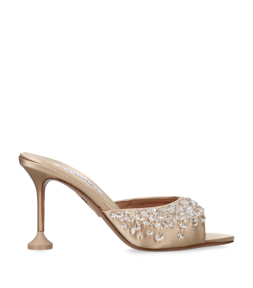 Embellished Bisous Mules 85