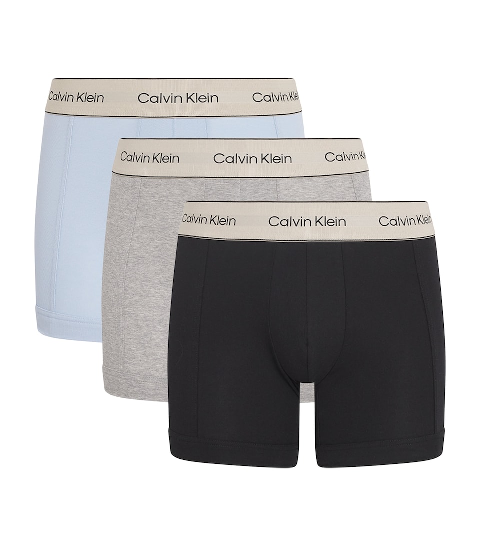 Stretch-Cotton Heritage Boxer Briefs (Pack of 3)