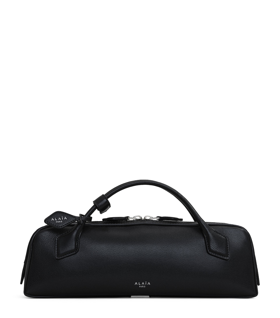 Leather Le Teckel Top-Handle Bag