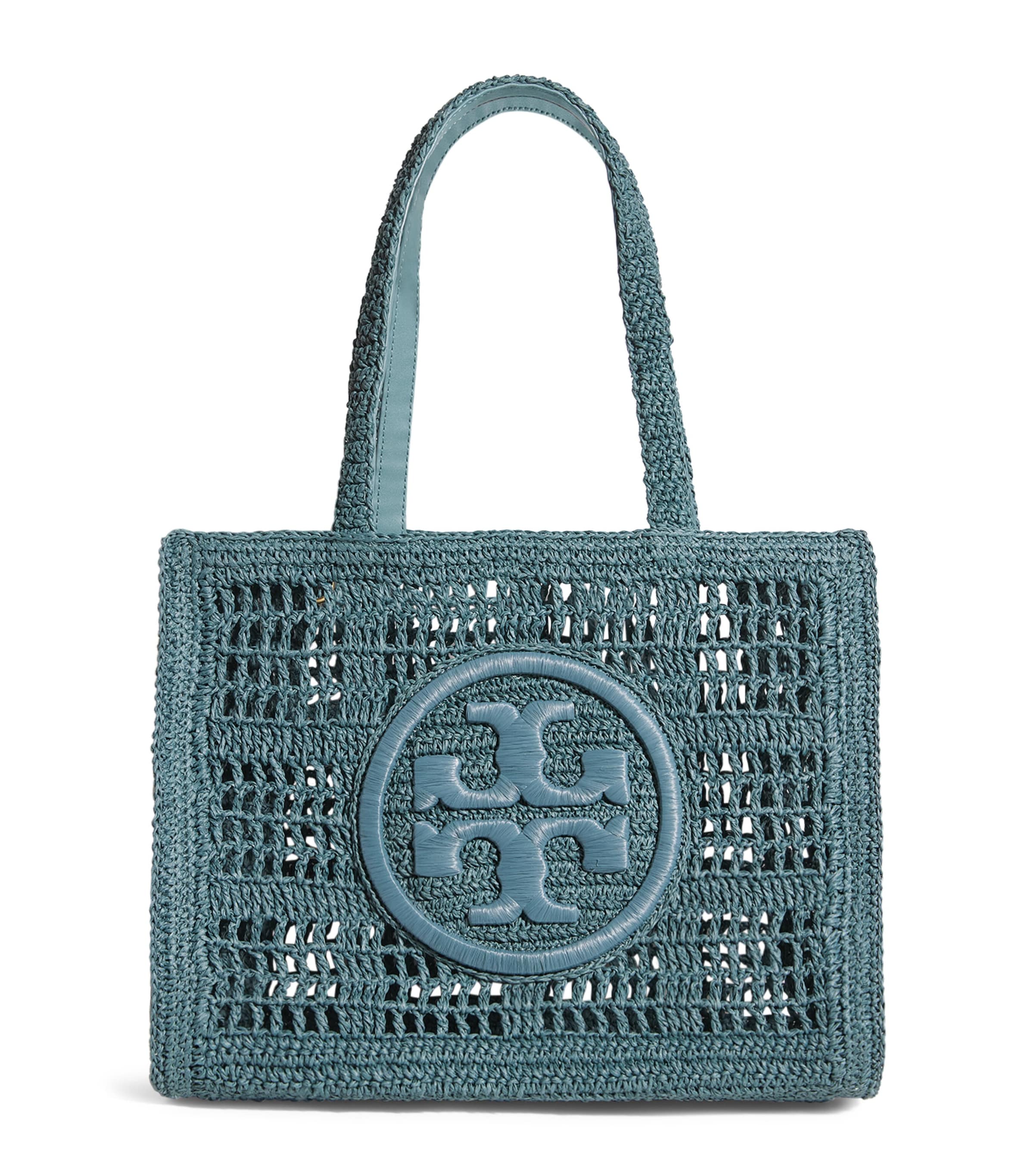 Tory Burch Large Crochet Ella Tote Bag | Harrods US