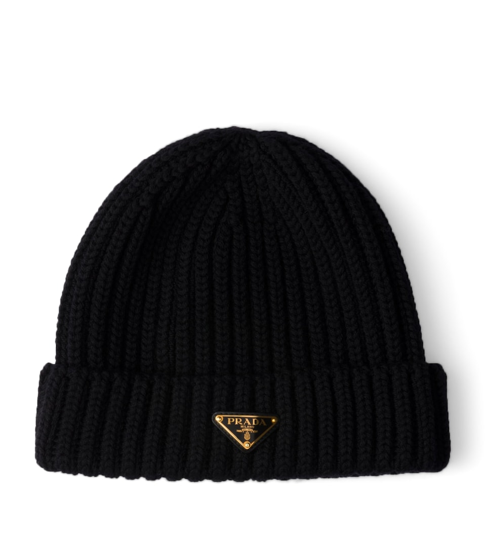 Wool Triangle Beanie